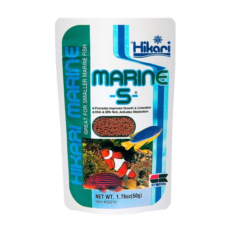 Hikari USA Marine S Pellets Slow Sinking Fish Food