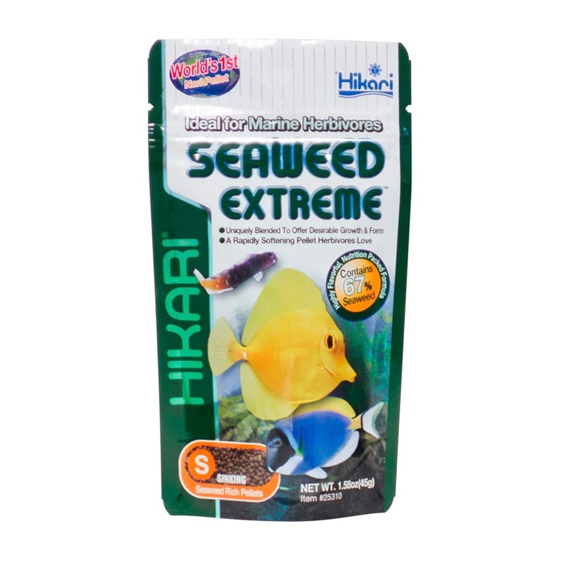 Hikari USA Seaweed Extreme Pellets Fish Food