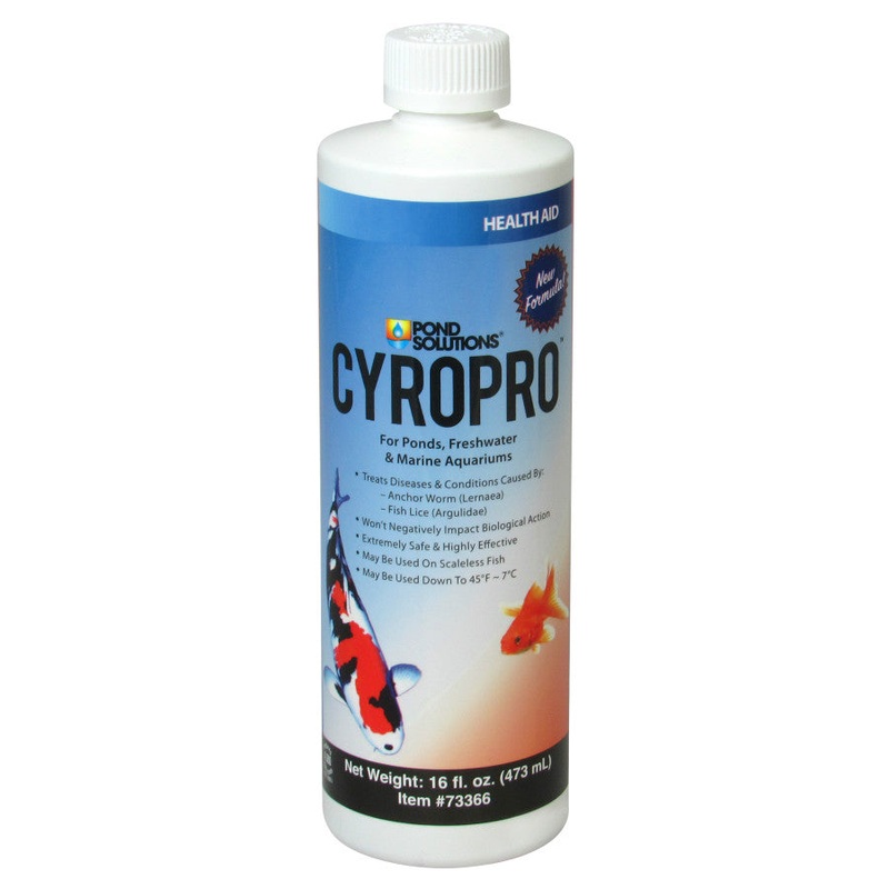 Pond Solutions CyroPro Liquid Concentrate Anchor Worm & Fish Lice Treatment