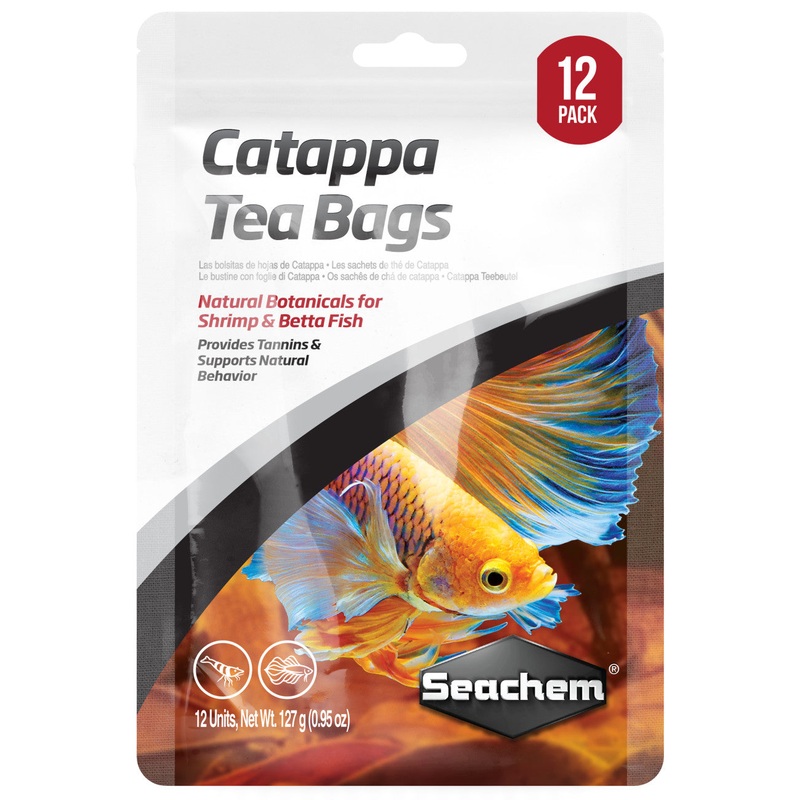Seachem Laboratories Catappa Water Conditioner Tea Bags