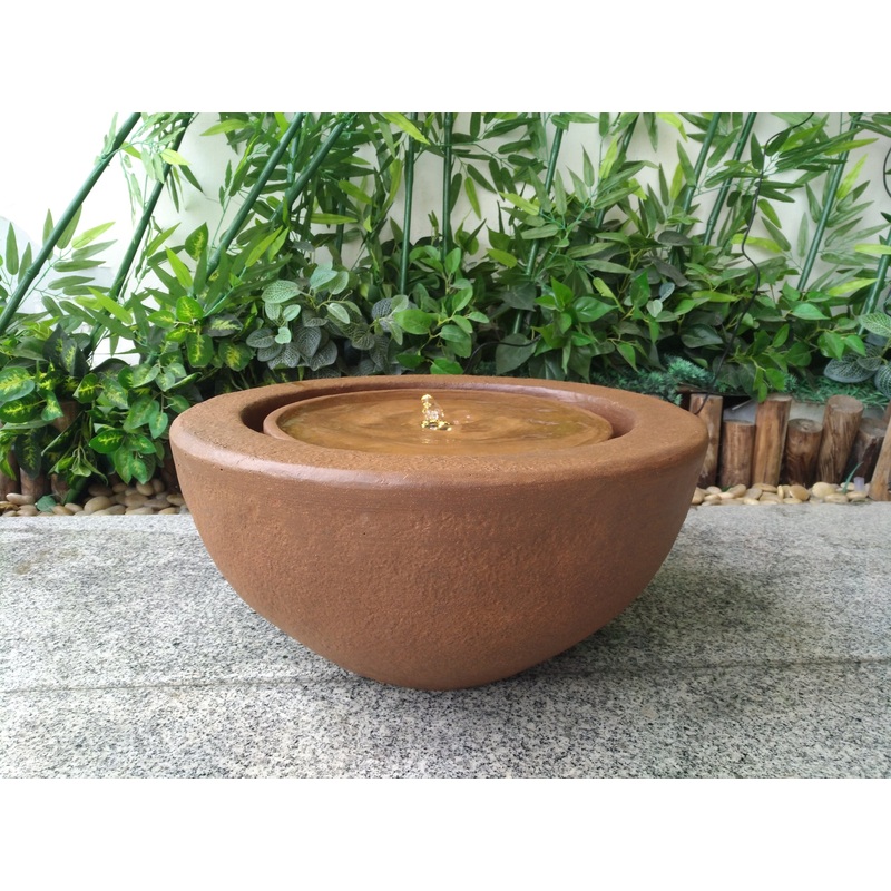 Heissner Water Features Half Ball Rust