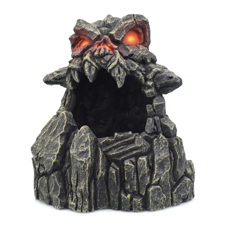Aqua One Resin Aquarium Ornaments Scary Skull Rock Cave
