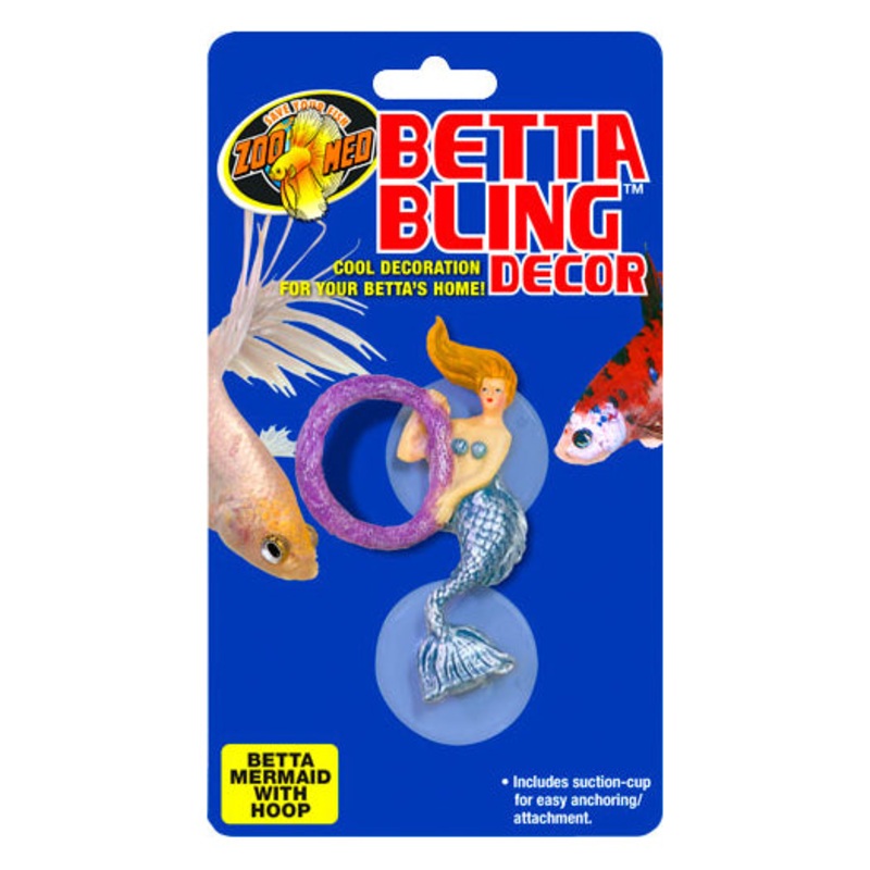 Zoo Med Betta Bling Mermaid w/ Hoop