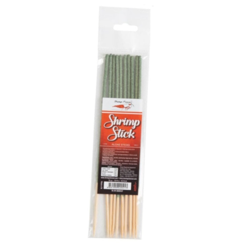 Ceramic Nature Shrimps Forever Shrimp Sticks Lollipops Algae / Vegetables (10pk)