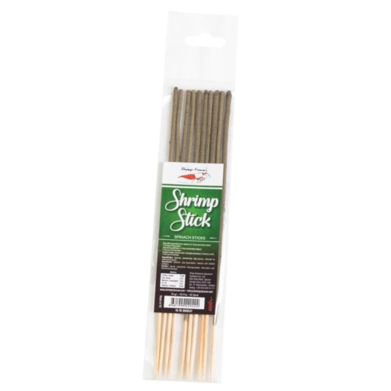 Ceramic Nature Shrimps Forever Shrimp Sticks Lollipops Spinach (10pk)