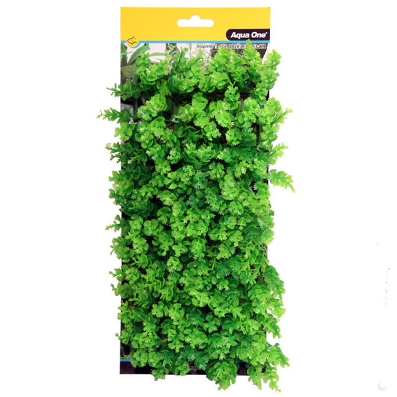 Aqua One EcoScape Aquarium Fish Tank Plastic Plant Mat Abiete Tolli 25 x 11.5cm