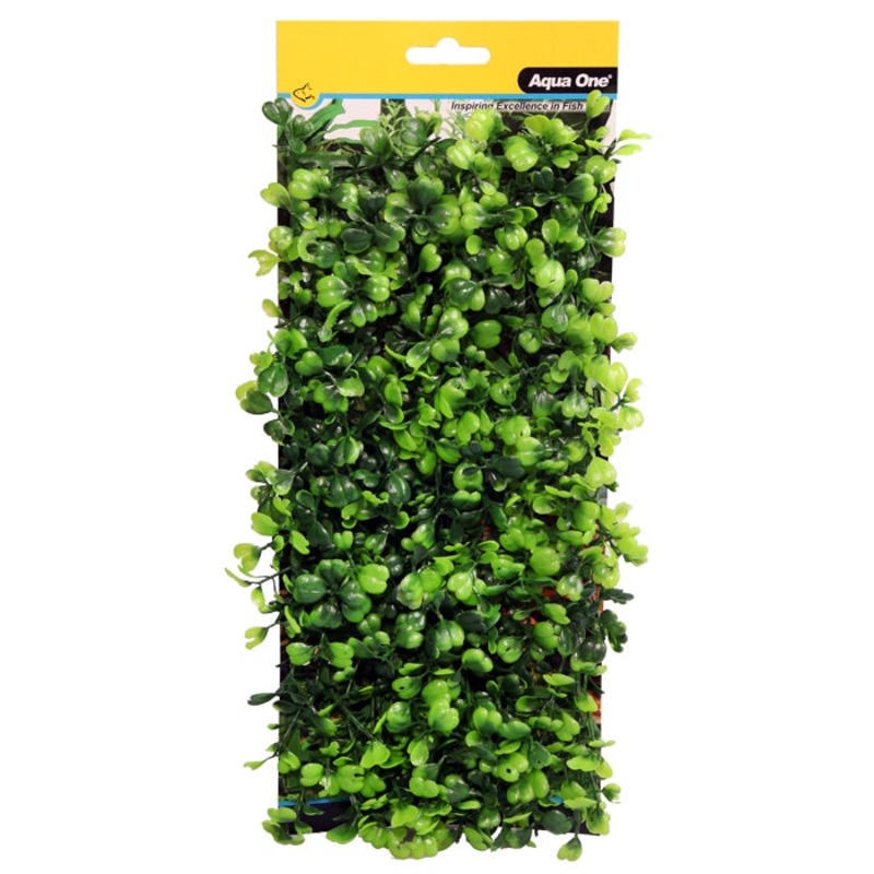 Aqua One EcoScape Aquarium Fish Tank Plastic Plant Mat Lobelia 25 x 11.5cm