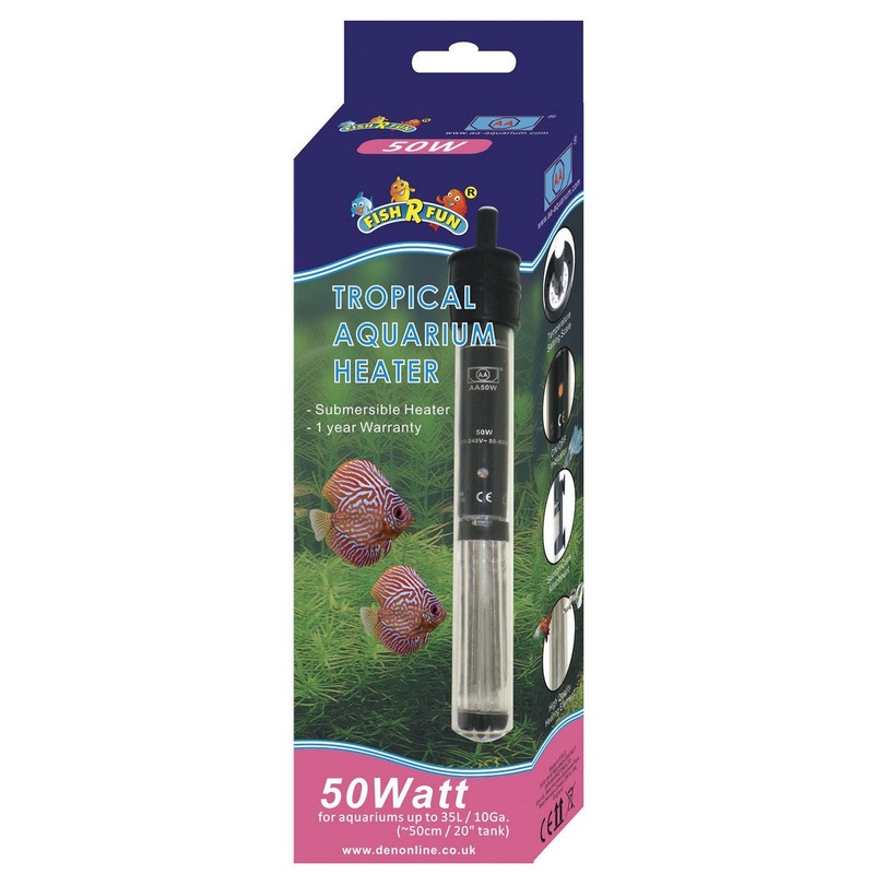 Fish R Fun Aquarium Fish Tank Heater 50w