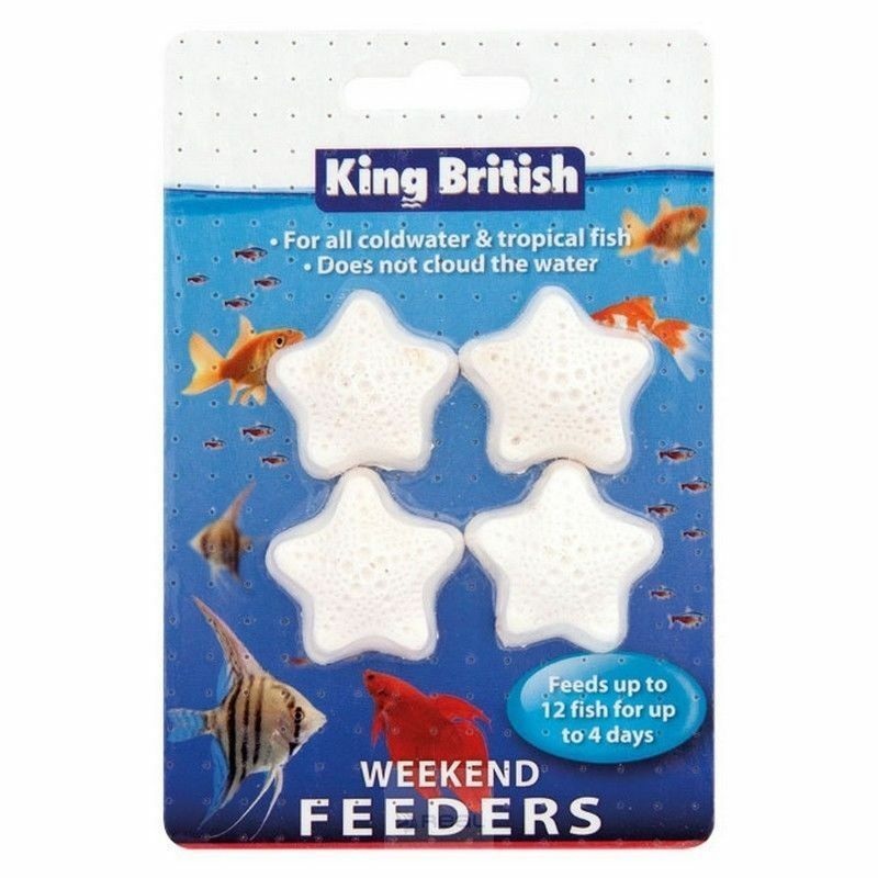 King British Weekend Feeders Food Block calcium feed for aquarium fish tropical