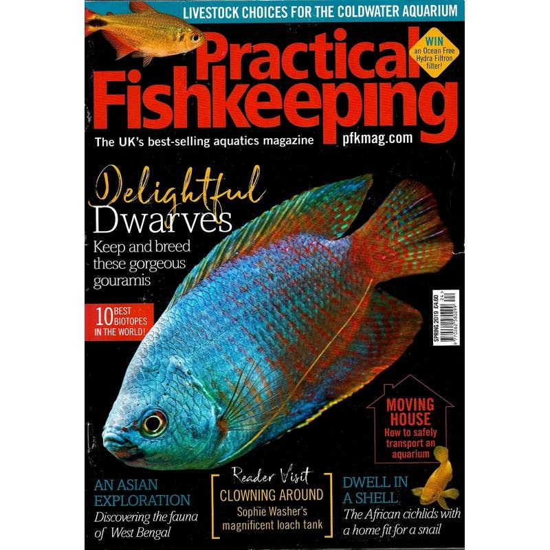 Practical Fishkeeping Magazine Spring 2019 Issue PFK Mag