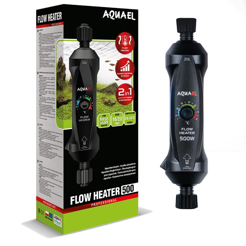 Aquael Inline Aquarium Fish Tank Heaters 300/500w