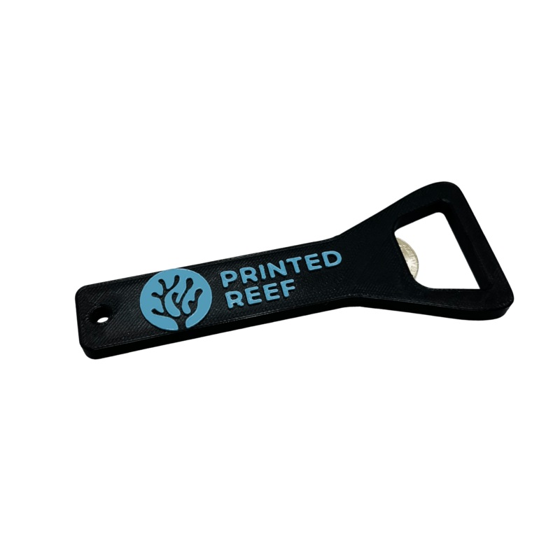 Printed Reef Bottle Opener