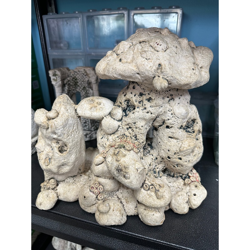 Resin Ornament Rock & Coral Swim Through 11" x 7" x 11"h
