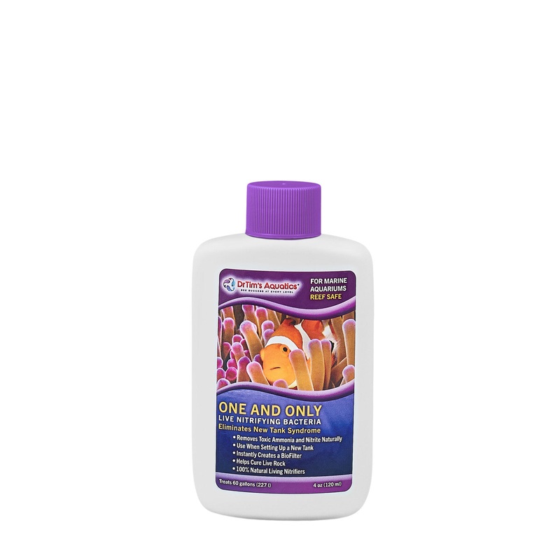 Dr. Tim's Aquatics One & Only Live Nitrifying Bacteria for Reef Aquarium 4oz