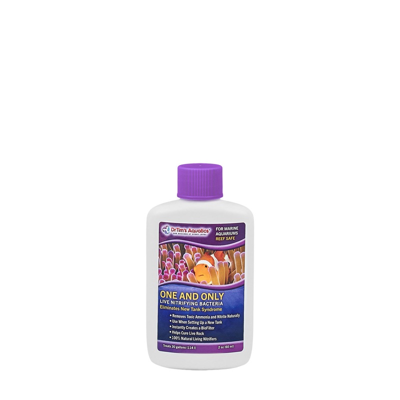 One & Only Saltwater Live Nitrifying Bacteria - Dr.Tim's