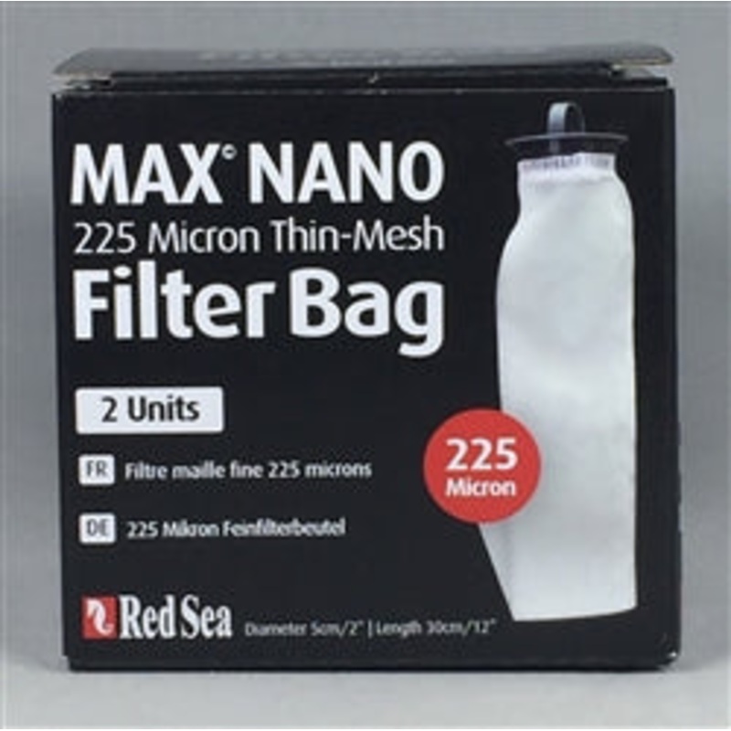 Red Sea - Max Nano  Thin-Mesh Filter Bag - 225 Micron, 2 Pack