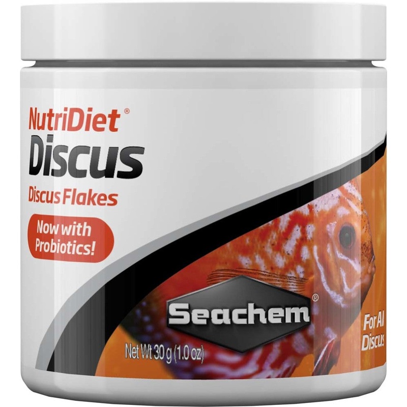 Seachem Laboratories NutriDiet Discus Flakes Fish Food - 1 oz