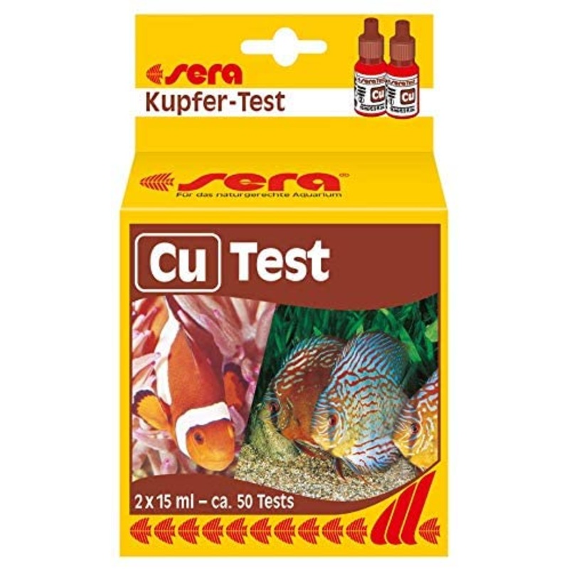 Sera Copper (CU) Test Kit 0.5oz 15ml