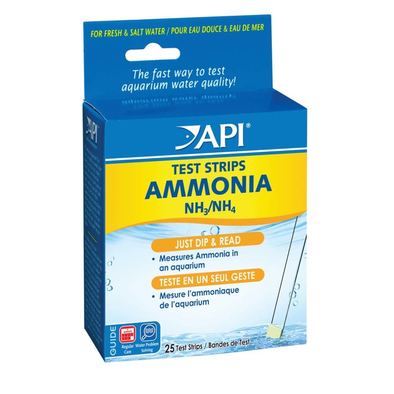API Ammonia Aquarium Test Strips 25ct