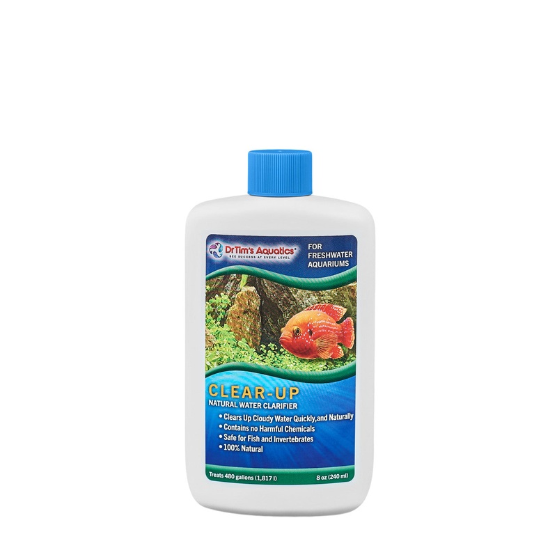 Dr Tim's Aquatics Clear-up Natural Water Clarifier for Freshwater 8oz