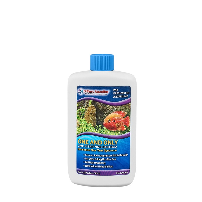 Dr Tim's Aquatics One & Only Live Nitrifying Bacteria for Cycling Freshwater 8oz