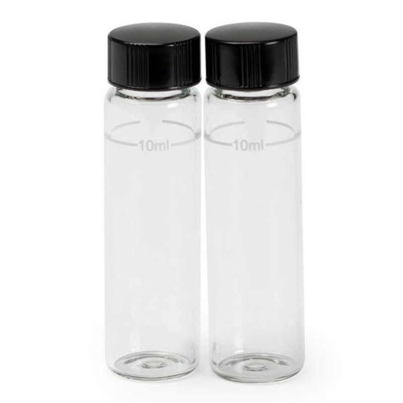 Hanna Glass Cuvettes and Caps for CheckerColorimeters Set of 2