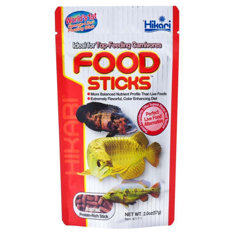 Hikari USA Food Sticks Floating Fish Food-  2.1oz