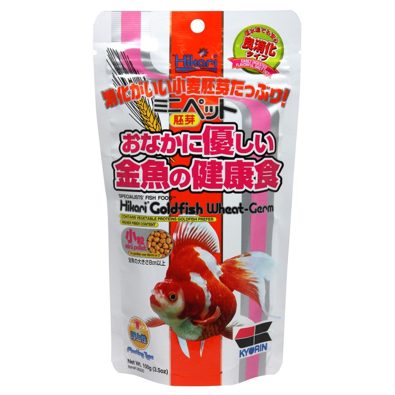 Hikari USA Goldfish Wheat-Germ Pellets Fish Food - 3.5oz