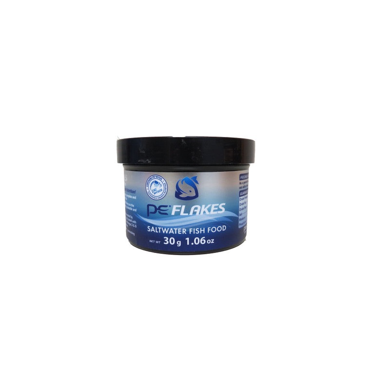 Piscine Energetics Saltwater Flakes Fish Food - Saltwater 30g