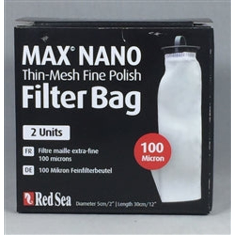 Red Sea - Max Nano Thing Mesh Filter Sock - 100 Micron, 2 Pack