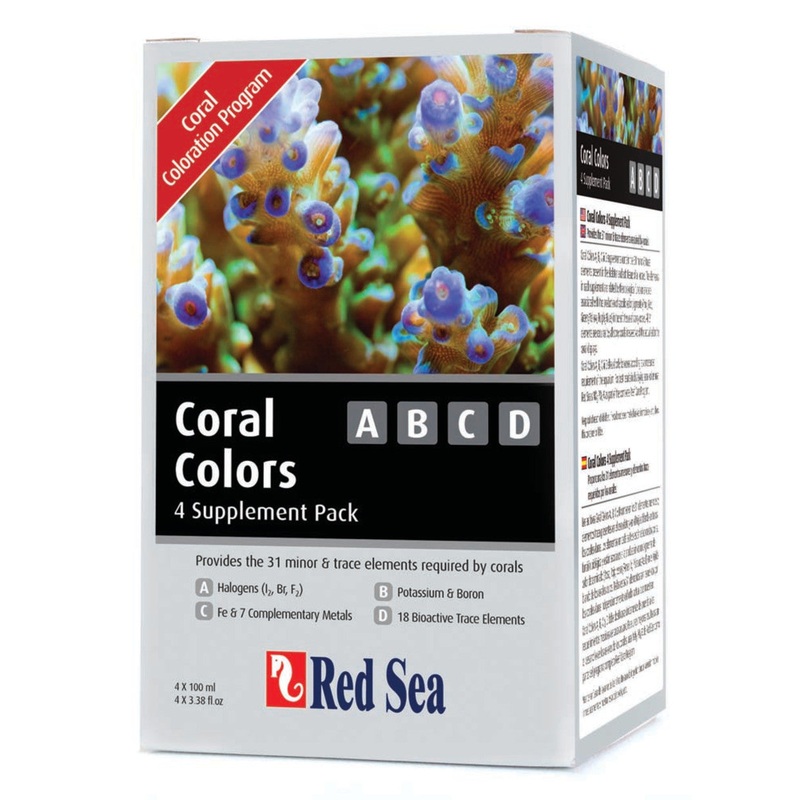 Red Sea Reef Colors ABCD 4-Pack (4@100ml)