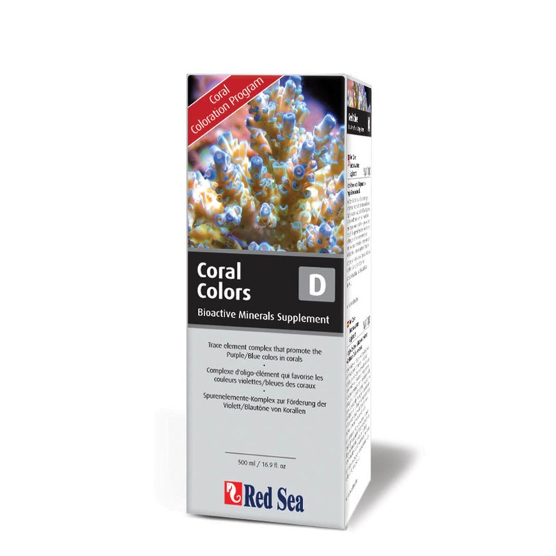 Red Sea Trace Colors Bioactive Elements 500 mL