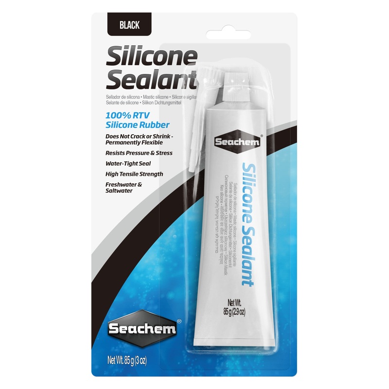 Seachem Silicone Sealent Black 3 oz