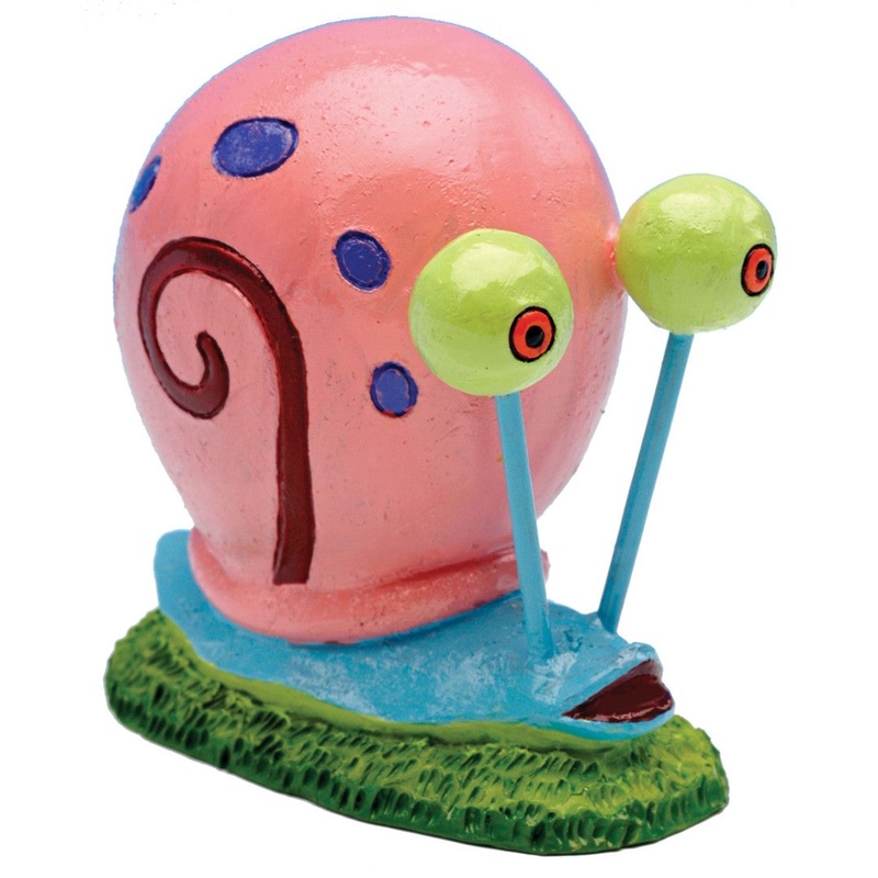 SpongeBob Gary Aquarium Ornament Multi-Color - 2in