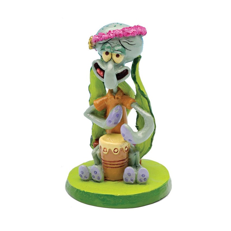 SpongeBob Squidwared Aquarium Ornament Multi-Color - 2in