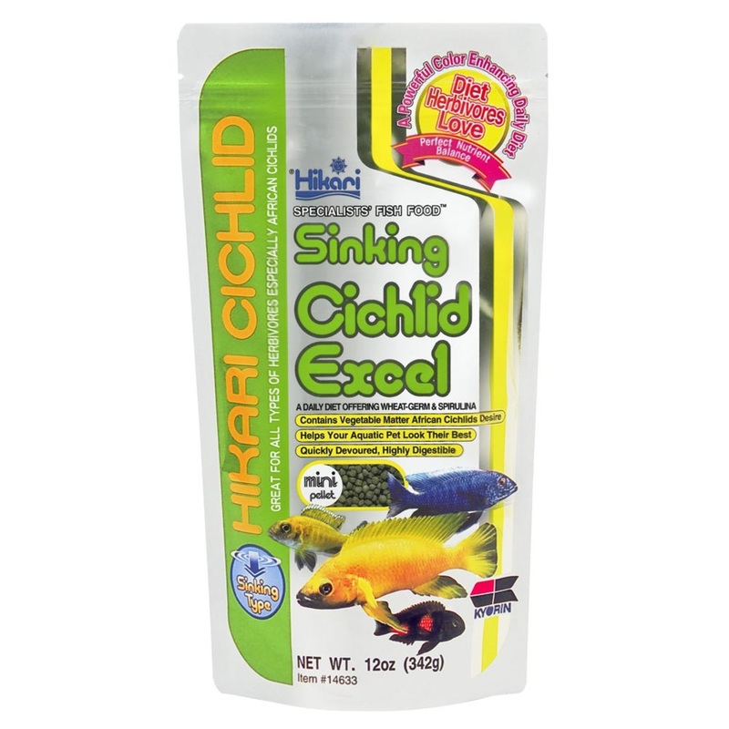 Hikari Sinking Cichlid Excel Mini 12oz