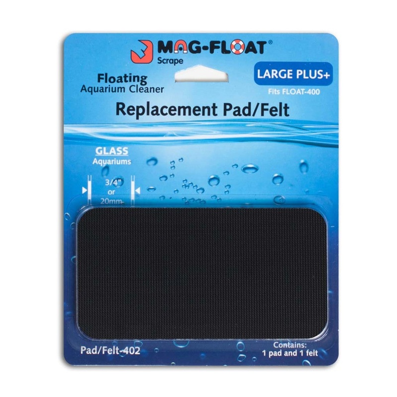 Mag-float Replacement Pad & Felt Glass Large Plus+
