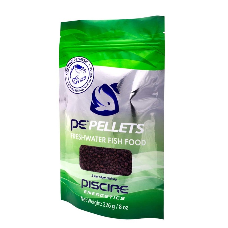 Piscine Energetics Pellets Freshwater Fish Food - 8oz