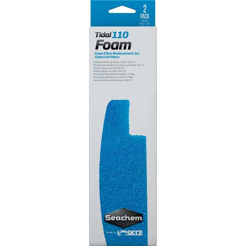 Seachem Tidal 110 Foam 2pk