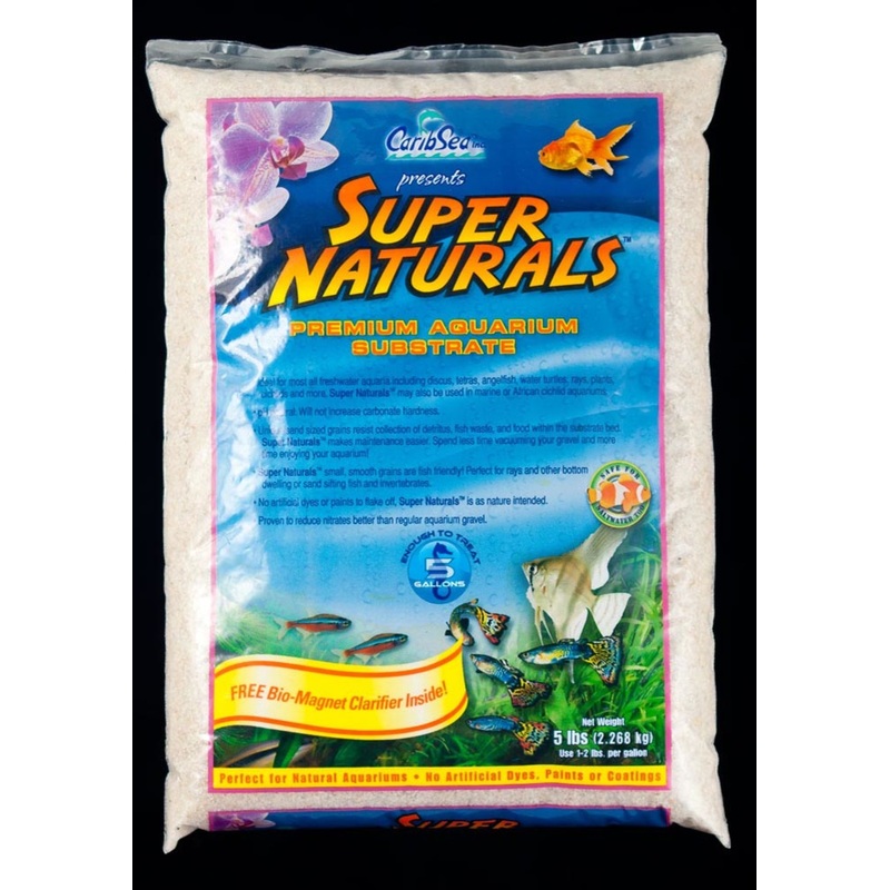 CaribSea Super Naturals Crystal River Aquarium Sand