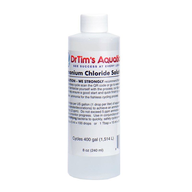 Dr. Tim's Aquatics Ammonium Chloride Solution for Fishless Cycling
