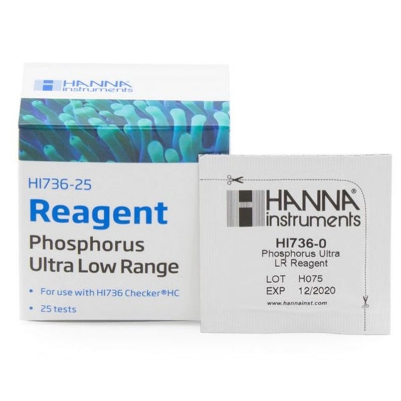 Hanna Phosphorus Ultra Low Range Checker Reagents 25 Tests - HI736-25