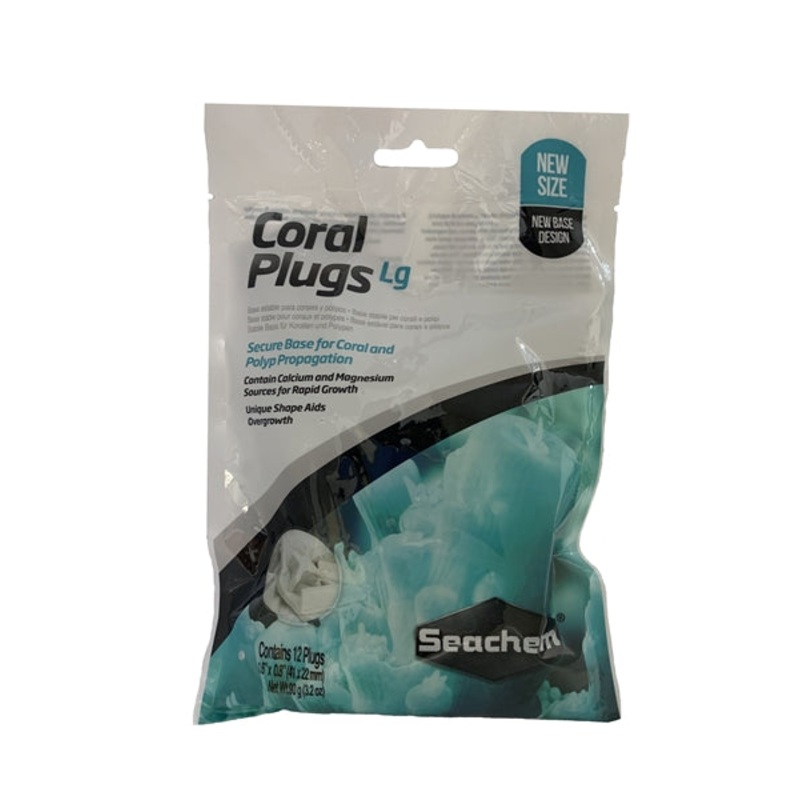 Seachem Coral Plugs Large 12 Pack