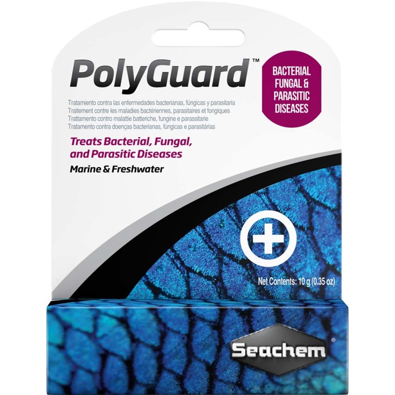 Seachem Laboratories PolyGuard Bacterial, Fungal and Parasitic Diseases Treatment