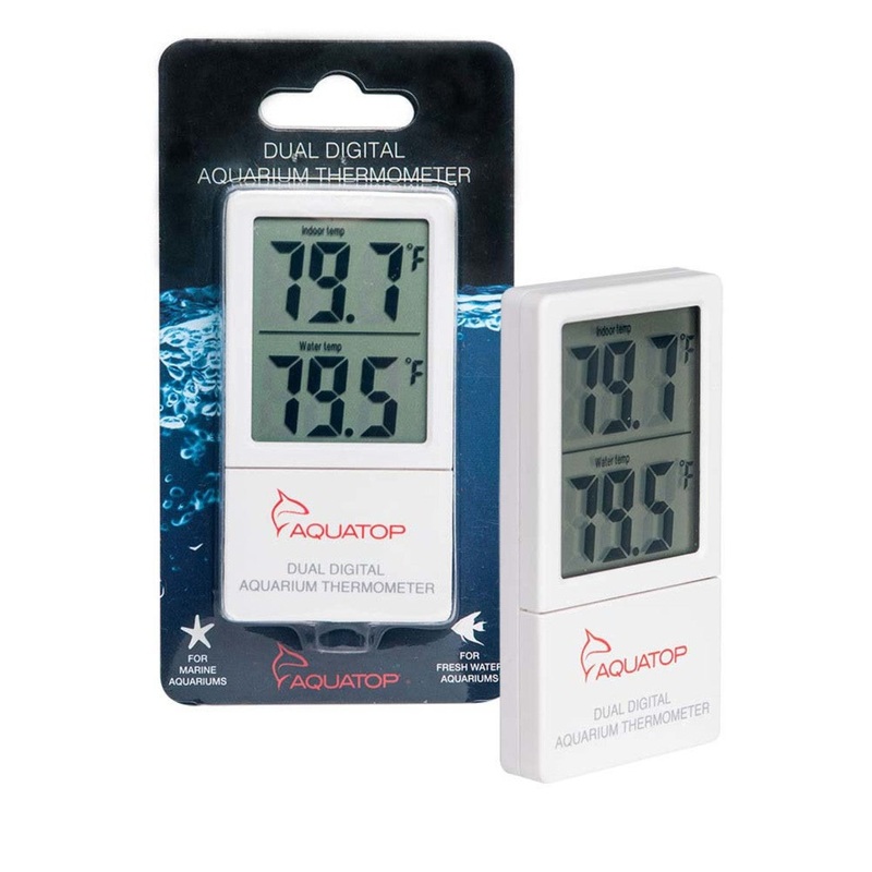 Aquatop External Dual Digital Aquarium Thermometer