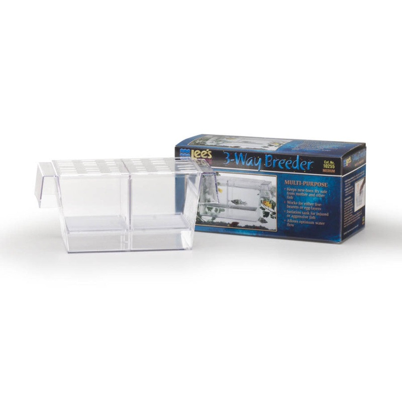 Lee's Aquarium & Pet Products Three-Way Breeder - Medium