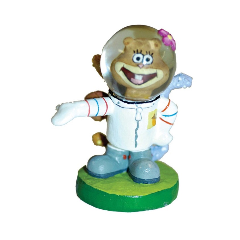 SpongeBob Sandy Aquarium Ornament Multi-Color - 2in