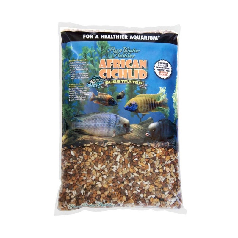 African Cichlid Substrates Malawi Mix Dry Aquarium Gravel - 20lb