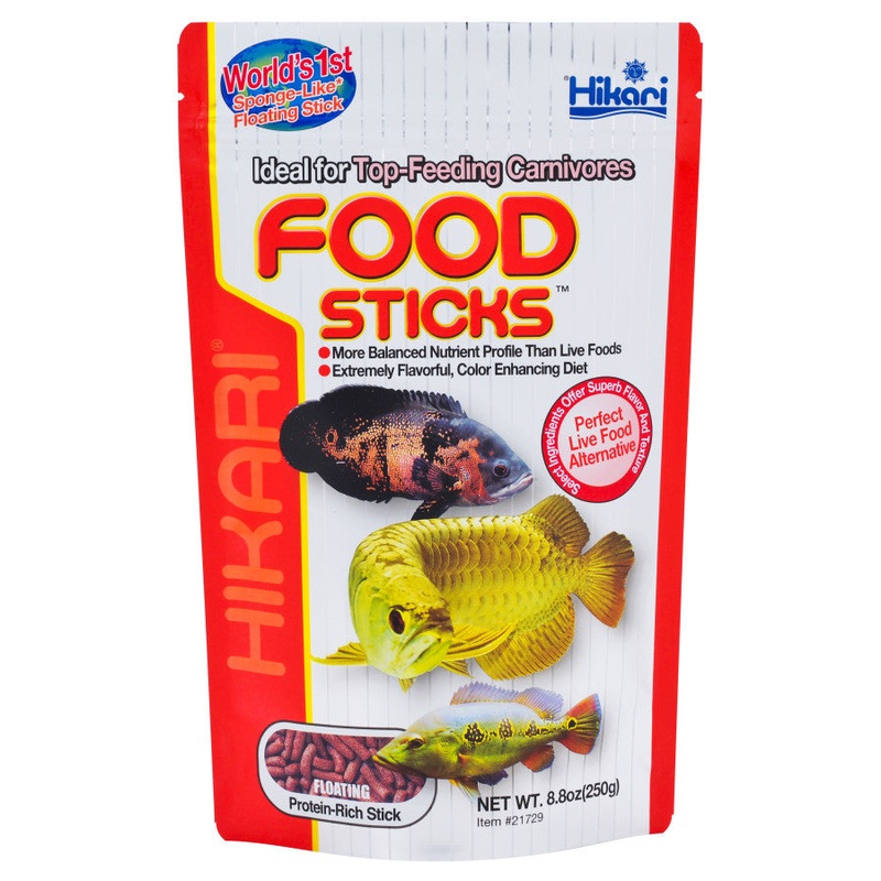 Hikari USA Food Sticks Floating Fish Food 8.8 oz