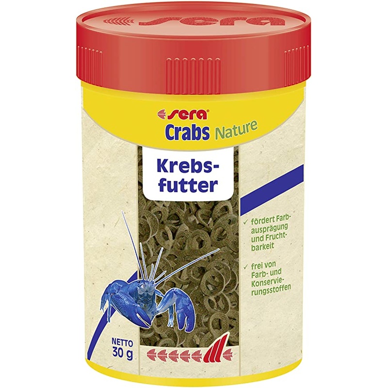 Sera Crabs Natural - 1oz